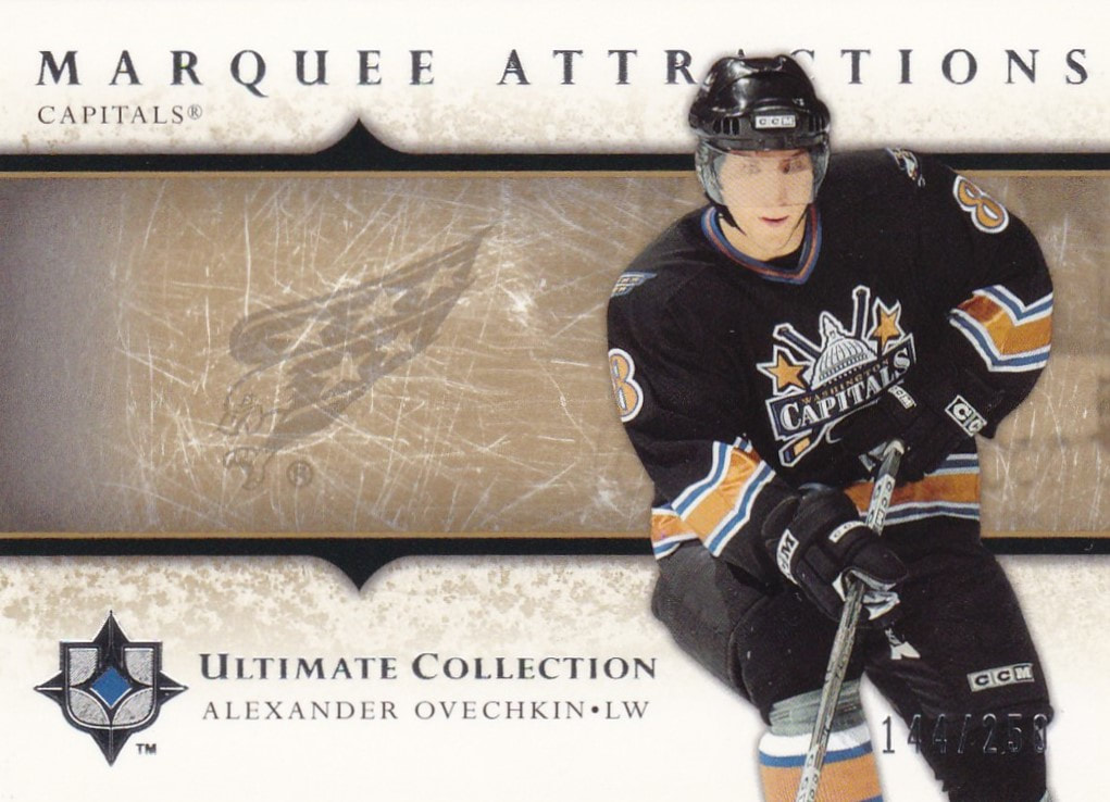 2005-06 Ultimate Collection Ultimate Jersey #JAO Alexander Ovechkin Rookie  BGS 9.5 Z27824 - GemMt (9.5) - Burbank Sportscards